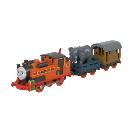 Fisher-Price Thomas & Friends: Motorized Trains - Classic nia With 2 Wagons Train (Jfv77)