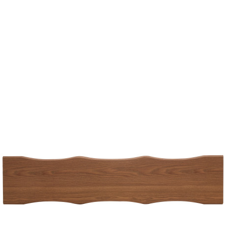 Παγκάκι Τραπεζαρίας ArteLibre AEMON Σκούρο Ακακία/Μαύρο Μέταλλο/MDF 180x40x47cm