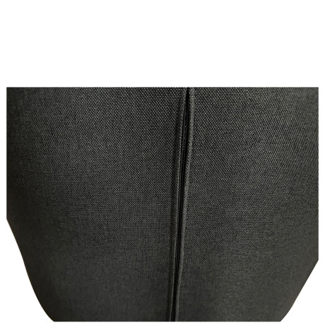 Καρέκλα Τραπεζαρίας ArteLibre LUZIA Γκρι/Καρυδί Ύφασμα/Μέταλλο 57x60x78cm