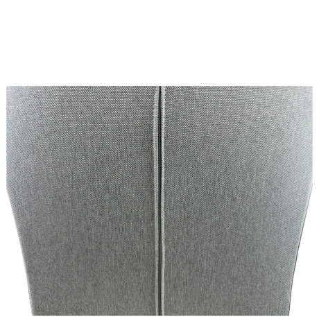 Καρέκλα Τραπεζαρίας ArteLibre FANDANGO Γκρι/Μαύρο Ύφασμα/Μέταλλο 43x56x97cm