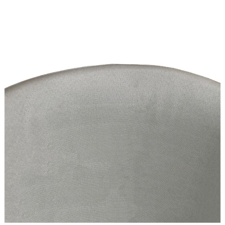 Καρέκλα Τραπεζαρίας ArteLibre JACARANDA Μπεζ/Μαύρο Ύφασμα/Μέταλλο 56x56x76cm