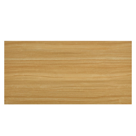 Τραπέζι Τραπεζαρίας ArteLibre ELDRIDGE Sonoma/Μαύρο Μέταλλο/Μοριοσανίδα 160x80x74cm