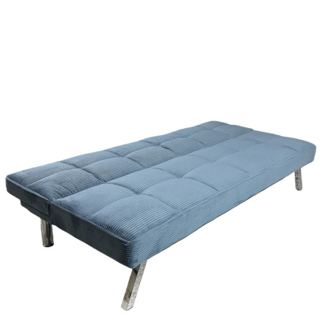 Καναπές Κρεβάτι ArteLibre ELVORE Μπλε Ύφασμα/Ξύλο 190x83x74cm