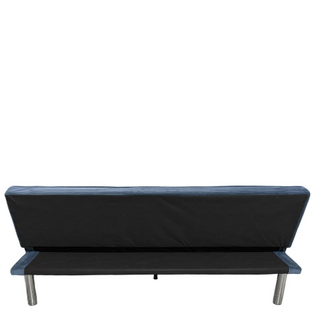 Καναπές Κρεβάτι ArteLibre ELVORE Μπλε Ύφασμα/Ξύλο 190x83x74cm