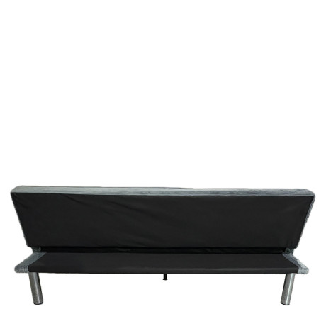 Καναπές Κρεβάτι ArteLibre ELVORE Γκρι Ύφασμα/Ξύλο 190x83x74cm