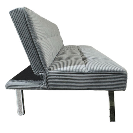 Καναπές Κρεβάτι ArteLibre ELVORE Γκρι Ύφασμα/Ξύλο 190x83x74cm