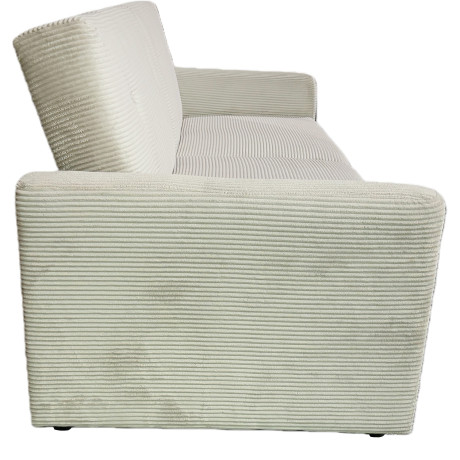 Καναπές Κρεβάτι ArteLibre VALMERO Μπεζ Ύφασμα/Ξύλο 216x85x85cm