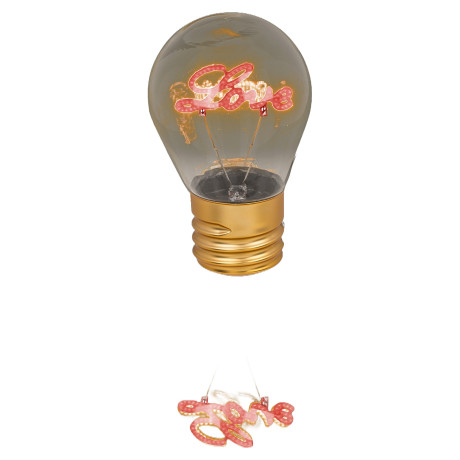 Φωτιστικό Επιτραπέζιο LED Λάμπα Πυρακτώσεως Με Κείμενο ‘Love’ Επαναφορτιζόμενο 12x7cm