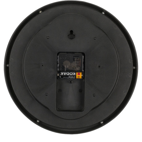 Ρολόι Τοίχου Διάστημα Φωσφοριζέ Μαύρο Πλαστικό Φ30cm