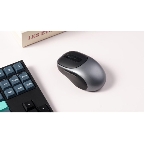 Keychron Bm24 (Bm24-C61) Wireless Mouse 1k Polling Rate Metal Gray