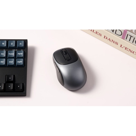 Keychron Bm24 (Bm24-C61) Wireless Mouse 1k Polling Rate Metal Gray