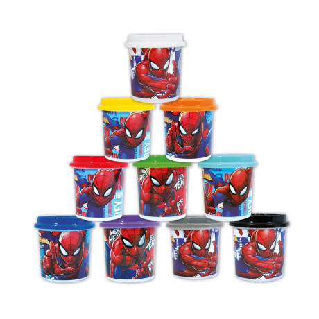 AS Πλαστελίνη Marvel Spiderman Μονό Βαζάκι 114gr Για 3+ Χρονών