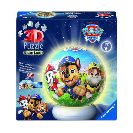 Ravensburger 3d Puzzle: Nightlight paw Patrol (12008057)