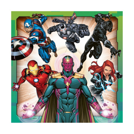 Ravensburger Puzzle:  Avengers (3x49pcs) (8040)
