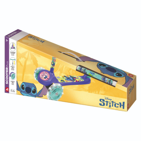 AS Scooter Plus Stitch με φωτιζόμενες ρόδες Λαμπάδα