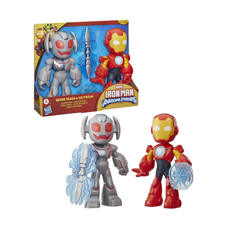 Hasbro Iron man & his Awesome Friends: Figures - Iron man Ultron Clash Pack (G1995)