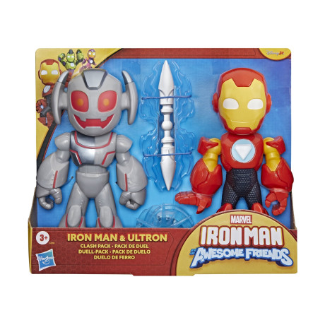 Hasbro Iron man & his Awesome Friends: Figures - Iron man Ultron Clash Pack (G1995)
