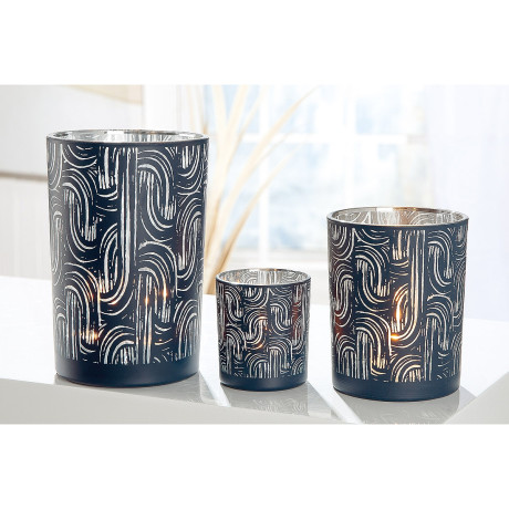 Θήκη Ρεσώ ArteLibre Με Διακόσμηση Μπλε Γυαλί 12.5cm