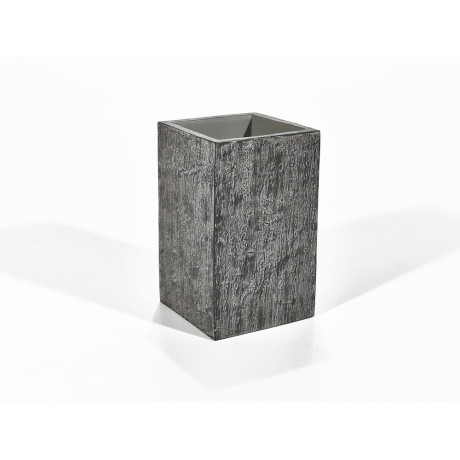 Ποτηροθήκη Γκρι Όψη Ξύλο Polyresin