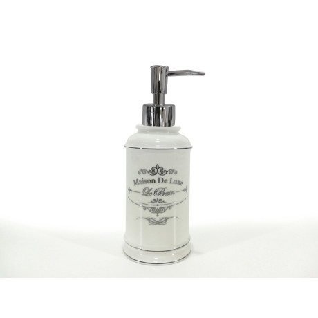 Ντισπένσερ 'Le Bain' Λευκό Κεραμικό 380ml