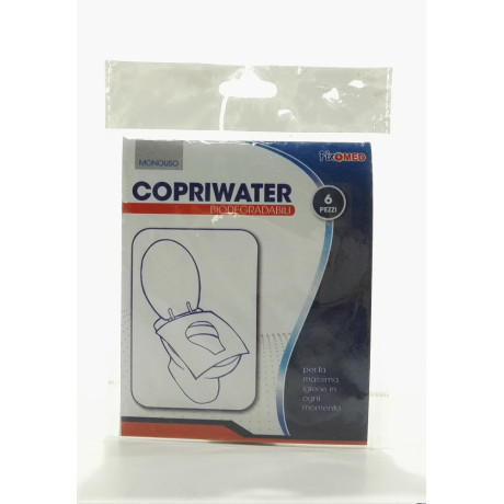 Χάρτινο Κάλυμμα Για Λεκάνη Τουαλέτας Βιοδιασπώμενο Σετ 6Τμχ