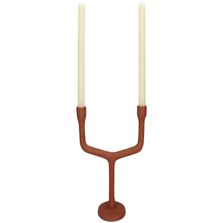 Κηροπήγιο ArteLibre Φυσικό Αλουμίνιο 23.5x10x28.5cm