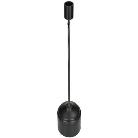 Κηροπήγιο ArteLibre Μαύρο Μέταλλο 13x8.5x36cm