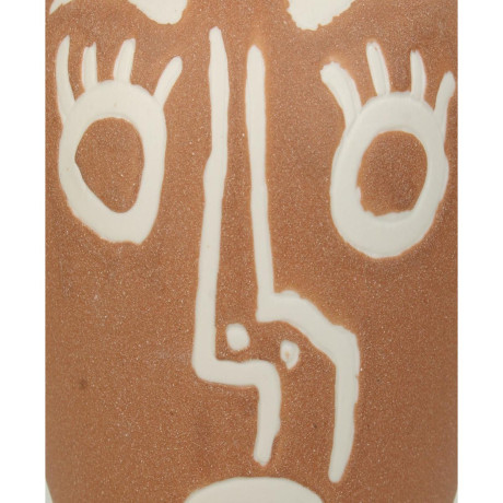 Κηροπήγιο ArteLibre Φυσικό Κεραμικό 11.6x11.6x18.7cm