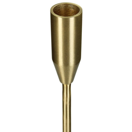 Κηροπήγιο ArteLibre Χρυσό Αλουμίνιο 11.5x11.5x43cm