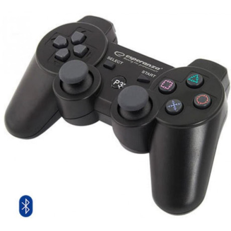 Esperanza Bluetooth Vibration Gamepad for ps3 (Egg109k) (Espegg109k)