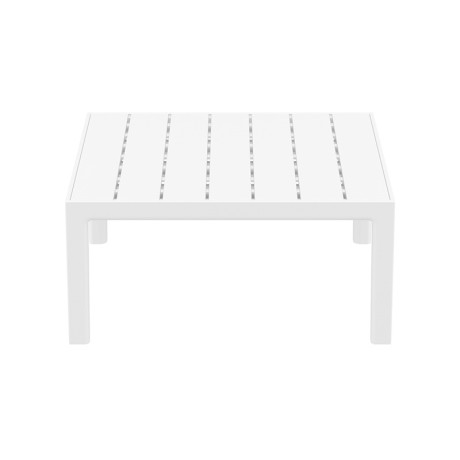 PORTOFINO LOUNGE ΤΡΑΠΕΖΙ WHITE 70X70X33εκ. ΠΟΛ/ΝΙΟΥ