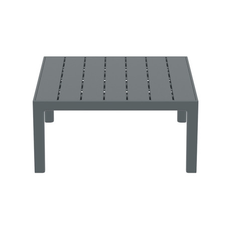 PORTOFINO LOUNGE ΤΡΑΠΕΖΙ DARK GREY 70X70X33εκ. ΠΟΛ/ΝΙΟΥ