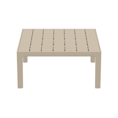 PORTOFINO LOUNGE ΤΡΑΠΕΖΙ TAUPE 70X70X33εκ. ΠΟΛ/ΝΙΟΥ
