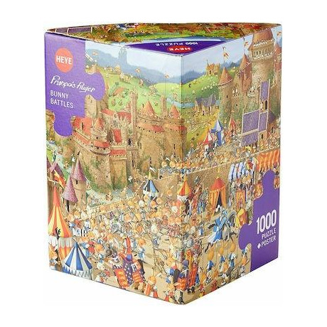 Puzzle Bunny Battles 2d 1000 Κομματια