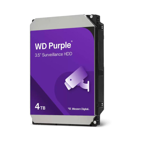 Wd Purple, 3.5'', 4tb, Sata/600, 128mb Cache (Wd44purz) (Wd44purz)