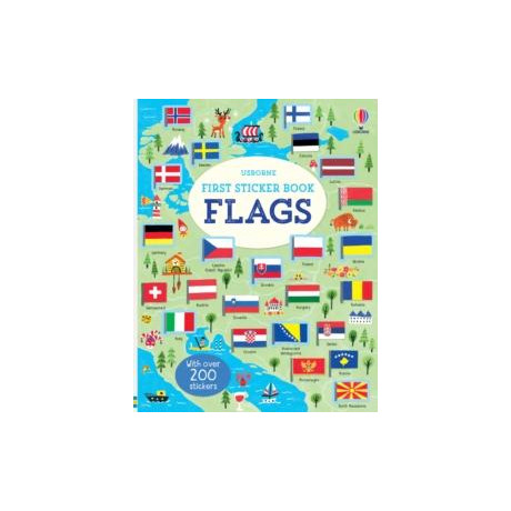 First Sticker Book Flags