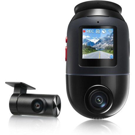 70mai Dash cam 4k Omni 360° + Reaview Full View With Dual Sony Starvis 2, ai 2.0 & 4g lte (X800-2)