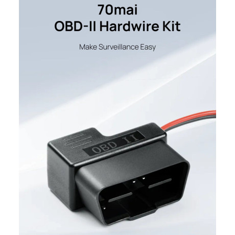 70mai obd ii Hardwire kit Type-c Easy to Install to Vehicle With obd Port - Begginer Friendly