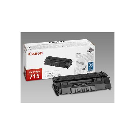 Toner Laser Canon Crtr 715 Black - 3k Shts