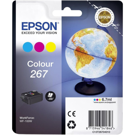 Ink Epson T267040 Color Work Force 100f