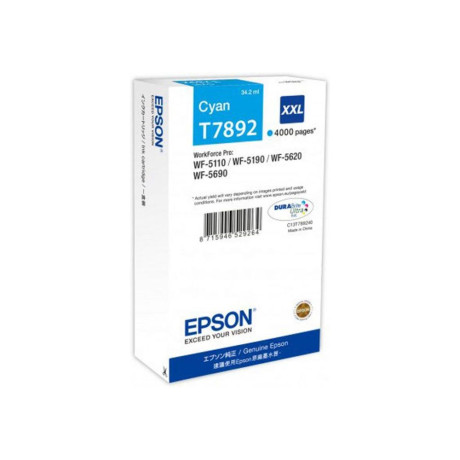 Ink Epson T789240 Cyan With Pigment ink -Size xxl