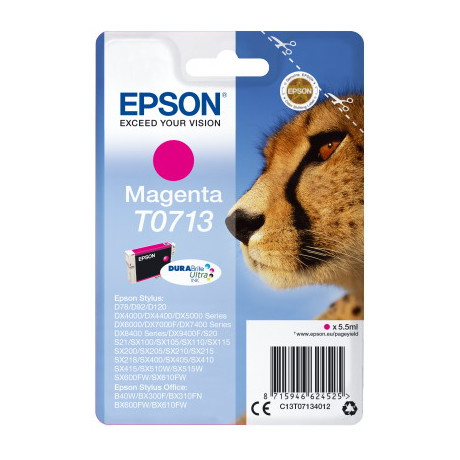 Ink Epson T0713 C13t07134020 Ultra Magenta - 5,5ml