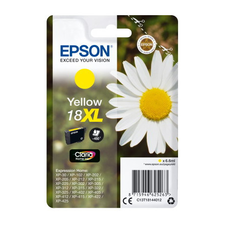 Ink Epson T181440 xl Yellow With Pigment ink