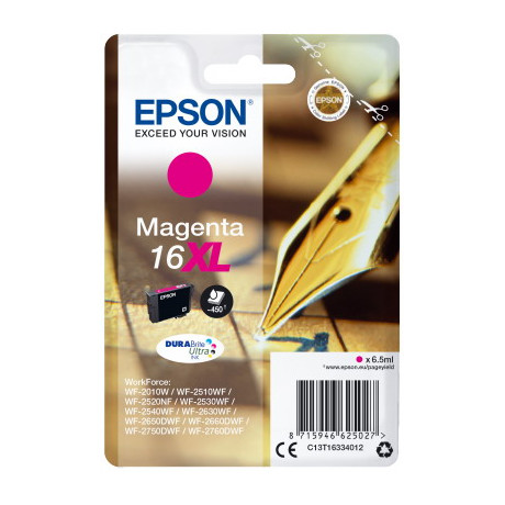Ink Epson T163340 xl Magenta With Pigment ink