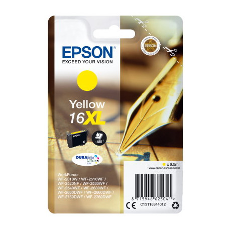 Ink Epson T163440 xl Yellow With Pigment ink