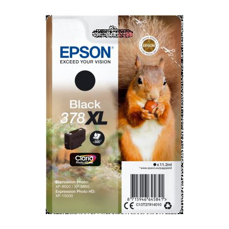 Ink Epson T3791 C13t379140 Black - 11.2ml