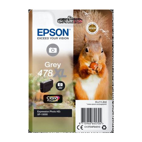 Ink Epson T04f6 C13t04f64010 Grey - 11.2ml