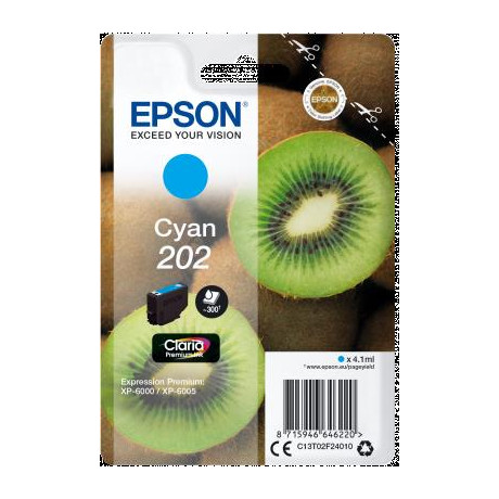 Ink Epson T02f24 C13t02f24010 Cyan - 4.1ml