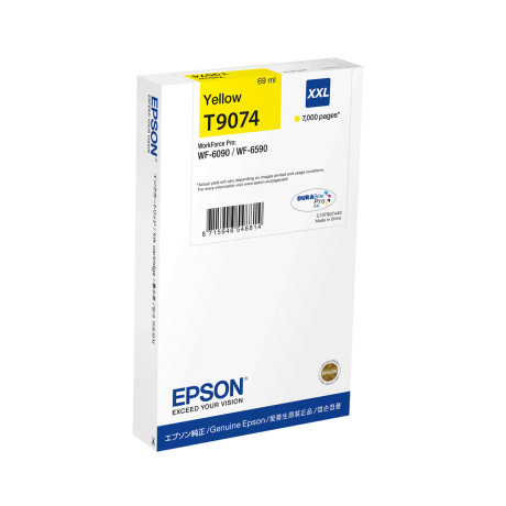 Ink Epson T90744n Yellow With Pigment ink -Size xxl