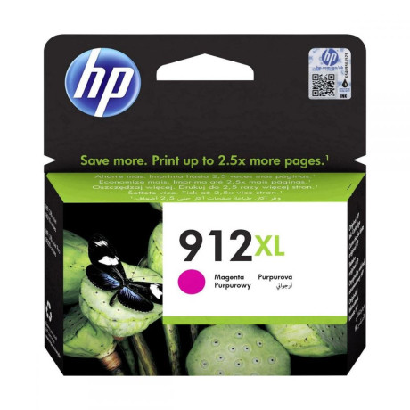 Hp 912xl High Yield Magenta ink Cartridge ( 3yl82ae )